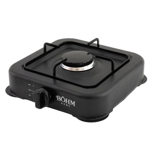 Plită cu un arzător pe gaz BÖHM BG-2811-B Negru - Img 2