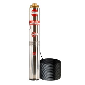 Pompa submersibilă multietajată ELEFANT 4SQM1.8-80-14 1630 W, 14 turbine, 3.6 m³/h, bobinaj cupru - Img 1