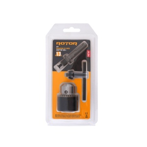 Set mandrina 13 mm cu cheie si adaptor SDS-Plus ROTOR - Img 6
