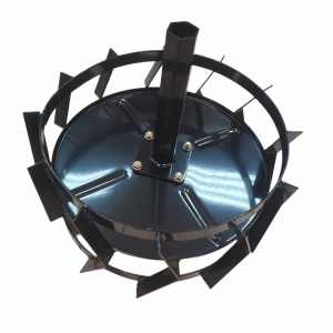 Set roti metalice 470x195 cu manicot, diametru ax 33mm, Elefant - Img 7
