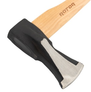 Topor despicator cu maner de lemn 2000g ROTOR - Img 2