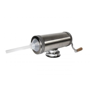 Aparat de umplut Carnati Elefant KY-2005S, 2.5 kg, INOX ALIMENTAR, Orizontal 3 palnii - Img 6