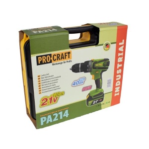 Autofiletanta cu percutie Procraft PA214, 21 V, 4 Ah, 60 Nm, 1500rpm, Mandrina metalica - Img 4