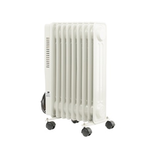 Calorifer electric cu ulei BOH-29 BÖHM, 8 elementi , 3 trepte de putere 800/1200/2000 W, termostat - Img 3