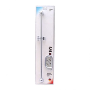 MIXXUS S325 suport de dus reglabil din silumin, plastic si inox - Img 2