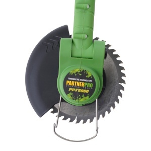 PP-FFTP 7 IN 1 – Set multifuncțional pe acumulator: foarfecă de grădină, fierăstrău cu lanț, trimmer și tijă telescopică PARTNERPRO, 2 acumulatori, brushless - Img 12