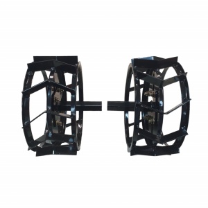 Set roti metalice 300x135 cu manicot, 23 de axe, Elefant - Img 2