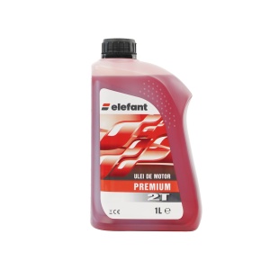 ULEI PREMIUM AMESTEC 2T ,ROSU , 1L Elefant - Img 2