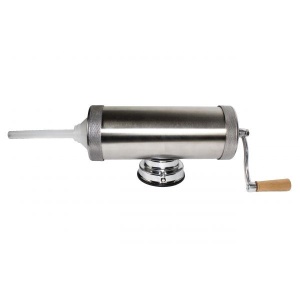 Aparat de umplut Carnati Elefant KY-2005S, 2.5 kg, INOX ALIMENTAR, Orizontal 3 palnii - Img 3