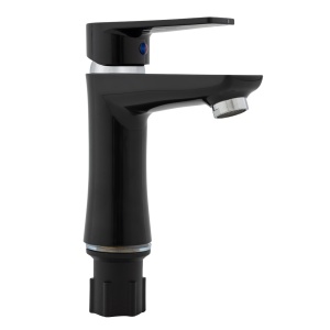 Baterie baie din plastic, PLAMIX Oscar-001 negru - Img 2