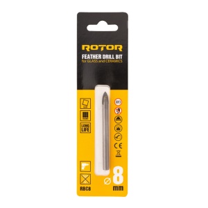 Burghiu ceramica, sticla 8mm ROTOR RBC8 - Img 2
