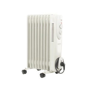 Calorifer electric cu ulei BOH-29 BÖHM, 8 elementi , 3 trepte de putere 800/1200/2000 W, termostat