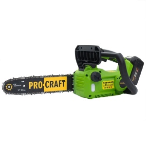 Fierăstrău cu lanț și acumulator PROCRAFT PKA42Li Brushless,20V / 2Ah, NU VINE INSOTIT DE ACUMULATOR /INCARCATOR - Img 2