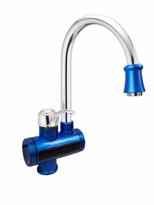MIXXUS Electra 240-E Blue robinet instant electric pentru apa, 3 kW din plastic si otel inoxidabil - Img 3
