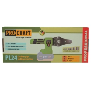 Plită PPR cu acumulator PROCRAFT PL24 20V / 4Ah, NU VINE INSOTIT DE ACUMULATOR, INCARCATOR - Img 6