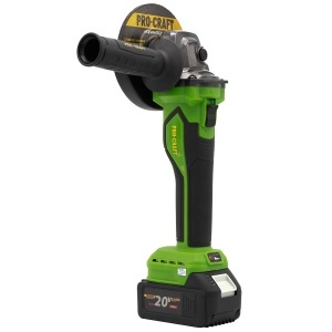 Polizor unghiular pe acumulator PROCRAFT PGA22 1 × acumulator 20V / 4Ah, Brushless - Img 5