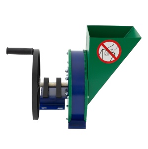 Razatoare fructe manuala, fulie atasare motor, Otel Vinita, 200KG/H - Img 2