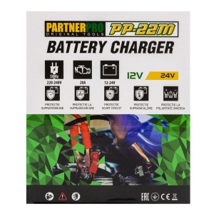 Redresor auto PARTNER PRO PP-22M, 12/24 V, 220 V - Img 7