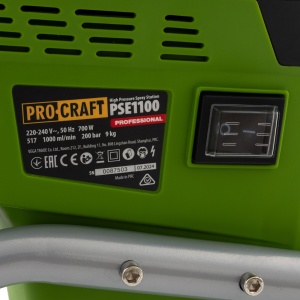 Aparat de vopsit Procraft PSE1100, statie cu turbina 700W, 200 bari, Universal - Img 9