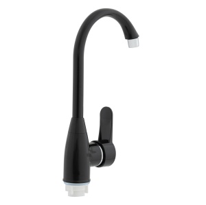 Baterie bucatarie din plastic PLAMIX Mario-011 Black - Img 4