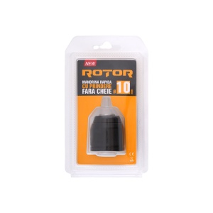 Mandrină rapidă 10 mm cu prindere fără cheie – ROTOR - Img 2