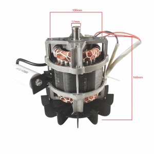 Motor pentru betoniera 850 W, 2700 rot/min, Bobinaj cupru, 18 µF, Elefant - Img 5