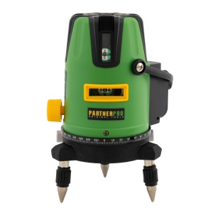 Nivela laser PARTNER PRO PLE-5D , 5 linii, ±2 mm/5m, 40 m, Timp de nivelare ≤ 5s