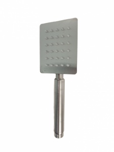 Para de dus dreptunghiulara MIXXUS SH-02, Otel inoxidabil, Dimensiune 100x80mm