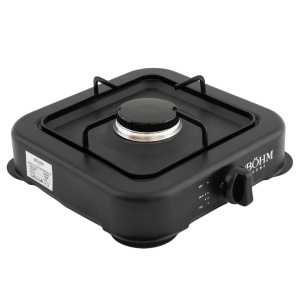 Plită cu un arzător pe gaz BÖHM BG-2811-B Negru - Img 3