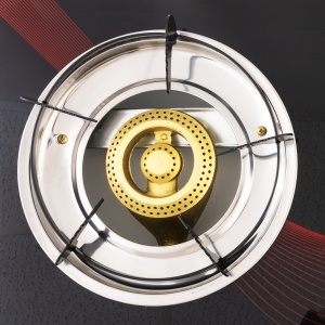 Plită pe gaz din sticlă cu două arzătoare BÖHM BG-MB-002C , Sticlă securizată 6 m, 4.6 kWm - Img 3
