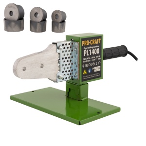 Plita PPR Procraft PL1400, ciocan sudura 600W, 50-300 grade, 20 25 32 mm - Img 1