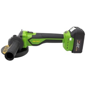 Polizor unghiular pe acumulator PROCRAFT PGA22 1 × acumulator 20V / 4Ah, Brushless - Img 12