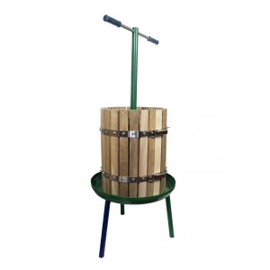 Presa/teasc struguri VIlen, 30 L Lemn, cu Filet, cu picioare - Img 2