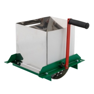 Razatoare fructe MINI Complet Inox cu tambur, manuala Koza-Nova, 100kg/Ora, 6L - Img 3