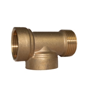 Teu de legatura din bronz cu 3 cai - Img 2