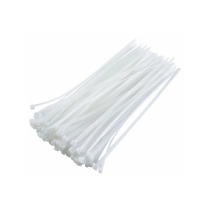 V-701280 Colier plastic alb, 5x300, 100 bucati, VARGO