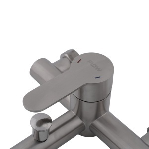 VITAL FB-09 – Baterie cadă monocomandă din inox SUS 304 cu pară de duș FLOW - Img 2