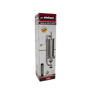 Aparat de facut Carnati Elefant KY-2005C, 2,5 kg, metal/inox, Vertical 4 palnii, prindere de masa - Img 2