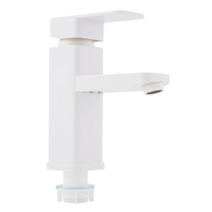 Baterie baie din plastic, PLAMIX Kub-001 Alb - Img 4