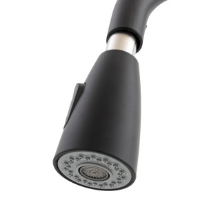 Baterie bucătărie duș extractabil cu 2 funcții CHAMPION NEO-014 BLACK - Img 2