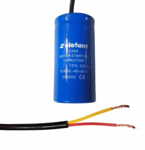 CD60 Condensator cu fire 800µF 50x100mm 330V ELEFANT