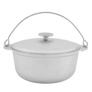 Ceaun tuci aluminiu alimentar cu capac, capacitate 3 litri ELEFANT - Img 2