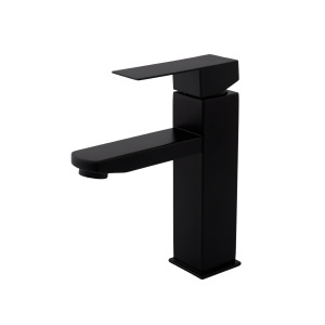 FB-01 Kub Black Baterie lavoar SUS 304 negru URBAN FLOW