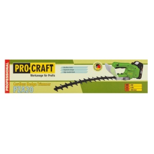 Foarfeca electrica gard viu Procraft PZA20, 20V, 4Ah, 1600 rot/min, cutit dublu - Img 9