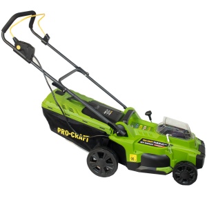 Masina de tuns iarba pe 2 acumulatori PLM20 PROCRAFT - Img 3