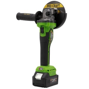 Polizor unghiular pe acumulator PROCRAFT PGA22 1 × acumulator 20V / 4Ah, Brushless - Img 9
