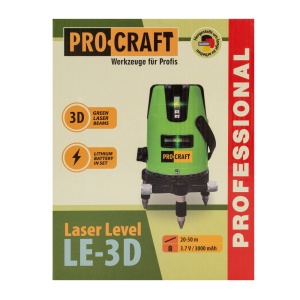 PROCRAFT LE-3D, Nivela laser - Img 2