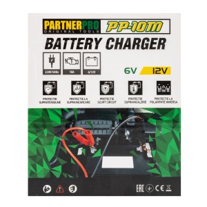 Redresor auto PARTNER PRO PP-10M, 6/12 V, 220 V - Img 6