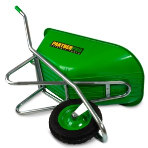 Roaba cuva din plastic 100L PARTNER PRO Cadru Galvanizat - Img 4