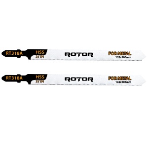 Set 2 buc Panza fierastrau pendular pentru metal, ROTOR RT318A HSS